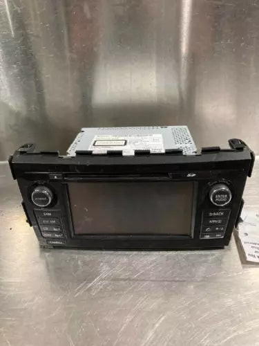 2015 Nissan Altima AM FM CD Player Radio Receiver w/ Navigation & Display OEM used OEM radio receiver