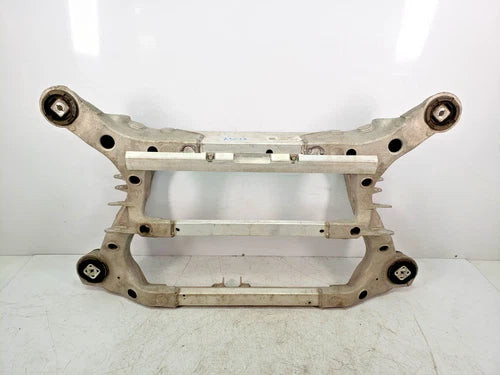 2012-2020 Tesla Model S X Rear Lower Axle Used OEM Subframe Bracket or Support A98773 used OEM subframe bracket and support