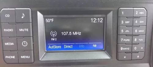 2015 FORD F-150 PICKUP RADIO DISPLAY SCREEN FRONT DASH 4.2" FL3T-18B955-CM OEM used OEM infotainment display