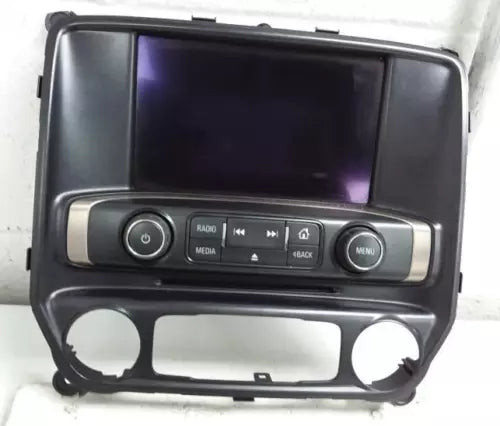 2014 Chevrolet Silverado 1500 2500 Audio Radio Control Panel W/ Screen 23176312 used OEM radio receiver