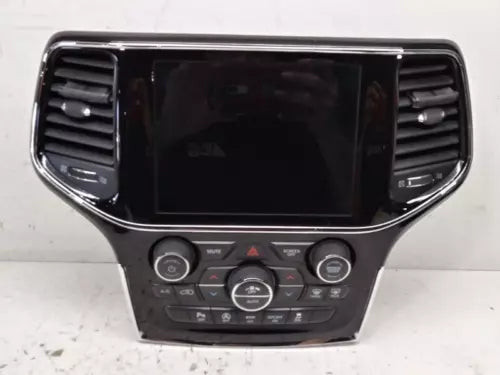 2019-2020 Jeep Grand Cherokee Climate AC Heater Control Unit w/ Bezel OEM used OEM A/C climate control module