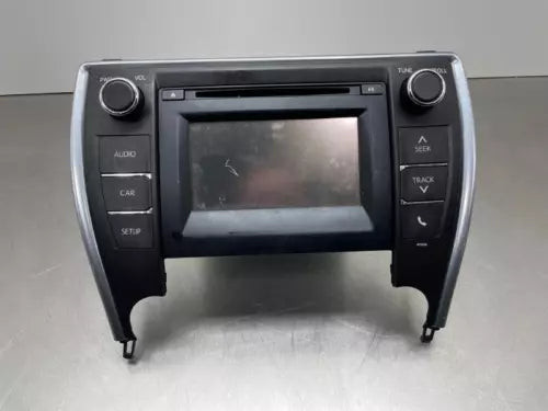2016-2017 Toyota Camry AM FM CD Radio Receiver With Display Screen OEM used OEM infotainment display