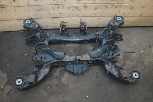 Rear Suspension Subframe Cradle Crossmember 33316863816 OEM BMW X6M E71 2010-14 used OEM rear subframe and crossmember
