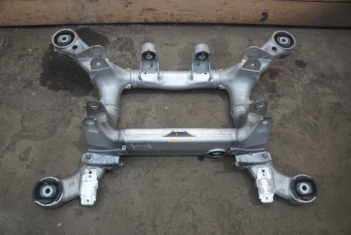 Rear Suspension Subframe Cradle Crossmember 33316799103 OEM BMW 650i F12 2012-19 used OEM rear subframe and crossmember