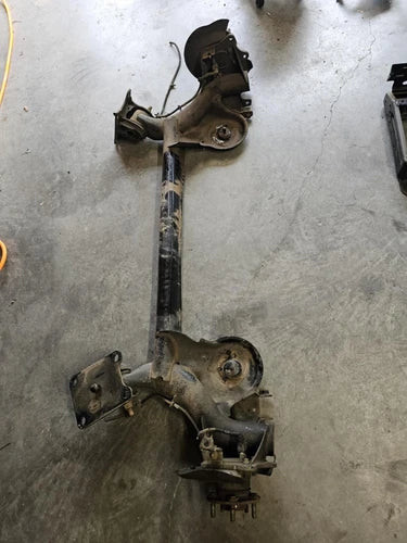 2014 - 2023 FORD TRANSIT CONNECT 121" REAR AXLE BEAM CROSSMEMBER OEM KV6C5K952CK used OEM rear subframe and crossmember