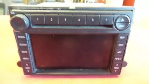 2007 Ford Expedition AM FM Radio Receiver w/Navigation w/Display Screen OEM used OEM infotainment display