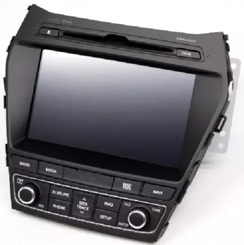 2017-2018 Hyundai Santa Fe Radio Receiver Navigation With Display Screen OEM used OEM infotainment display