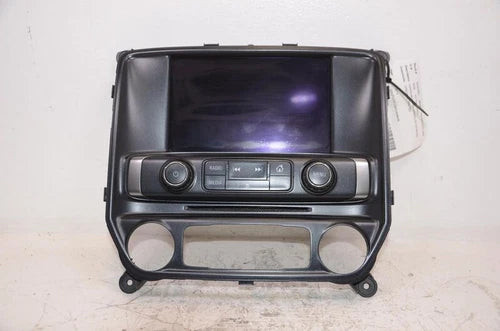2014-2015 Chevy Silverado 1500 2500 3500 Radio Control Panel Screen 23176312 OEM used OEM radio receiver