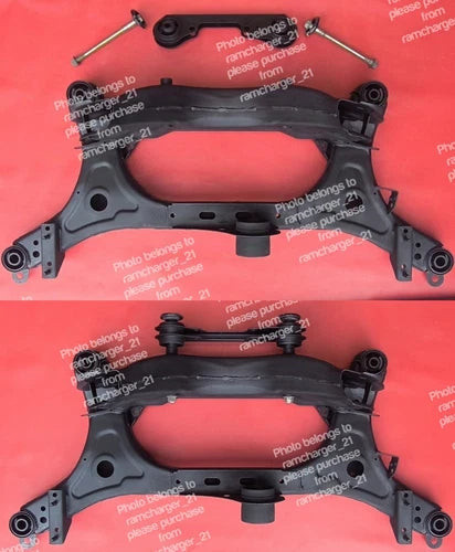 2011-2017 Nissan Juke AWD Rear Sub Frame Cross Member OEM GI123 used OEM rear subframe and crossmember