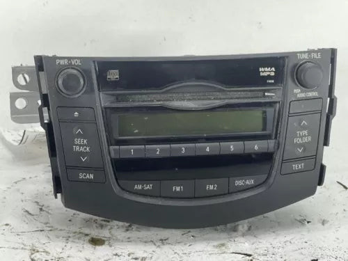2009-2010 Toyota Rav4 AM FM SAT CD Player Radio Receiver ID 11838 OEM used OEM radio receiver