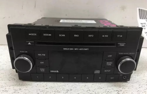 2013 - 2014 Chrysler 200 AM FM CD MP3 Satellite Radio Receiver OEM used OEM radio receiver