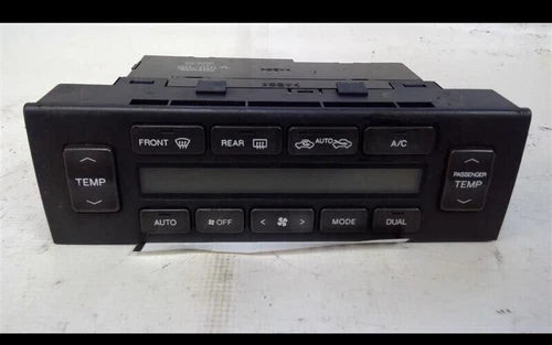 2001 - 2005 Lexus GS300 GS430 AC Heater Climate Temperature Control, Display OEM used OEM A/C climate control module