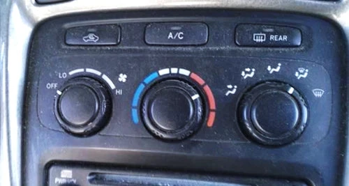 2001-2003 Toyota Highlander AC Heater Temperature Control Manual OEM used OEM A/C climate control module