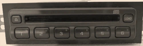 2003-2006 CADILLAC ESCALADE YUKON 6 DISC CD PLAYER CONSOLE MOUNTED 03 04 05 06 used OEM radio receiver