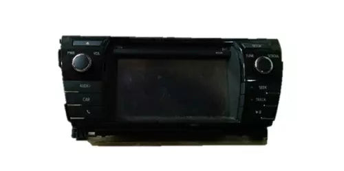2014-2016 Toyota Corolla Radio Receiver w/ 6.1" Display ID:100149 OEM 15 16 used OEM radio receiver