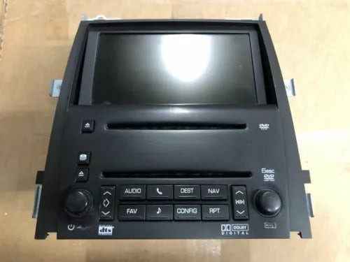 2007-2009 Cadillac Escalade ESV AM FM Navigation Sat Radio MP3 DVD CD Player OEM used OEM radio receiver