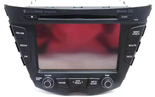 2012-2015 Hyundai Veloster Radio Receiver Display Screen Navigation OEM used OEM infotainment display