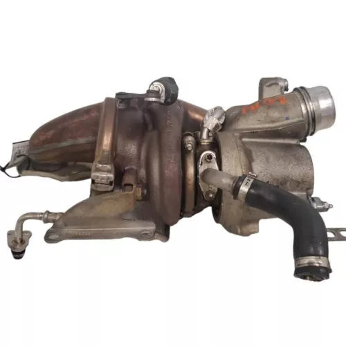 2012-2015 BMW 328i F30 2.0L N26 Turbocharger Assembly w/ Exhaust Manifold OEM used OEM exhaust manifold
