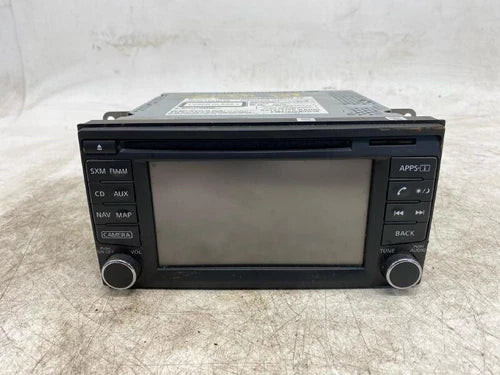 2015-2019 Nissan NV1500 AM FM CD Radio Receiver w/ Navigation OEM used OEM radio receiver