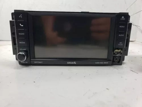 2012 Dodge Ram 1500 AM FM CD DVD Player Radio Receiver w/ Navigation ID RHB OEM used OEM radio receiver