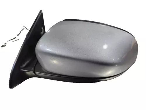 2017-2021 Jeep Cherokee Mirror LH Driver Side View Silver OEM used OEM door mirror