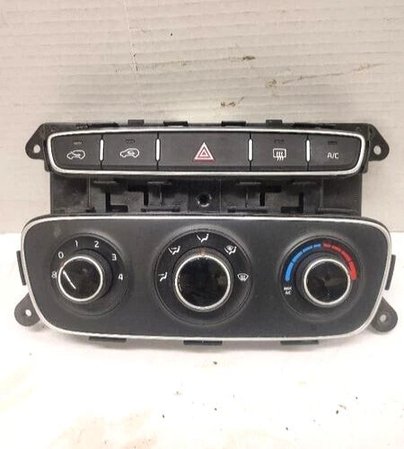 2014-2015 Kia Sorento Front Manual A/C AC Heater Temperature Control OEM used OEM A/C climate control module