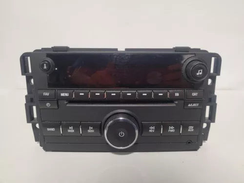 2011-2012 GMC Acadia AM FM Stereo CD MP3 USB Radio Receiver ID 20935121 UUI OEM used OEM radio receiver