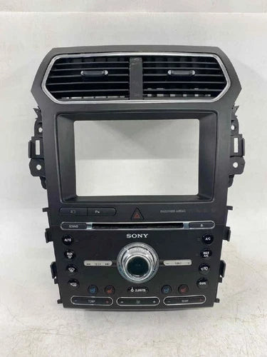 2016 - 2019 Ford Explorer AC Heater Temperature Climate Radio Control Panel OEM used OEM A/C climate control module