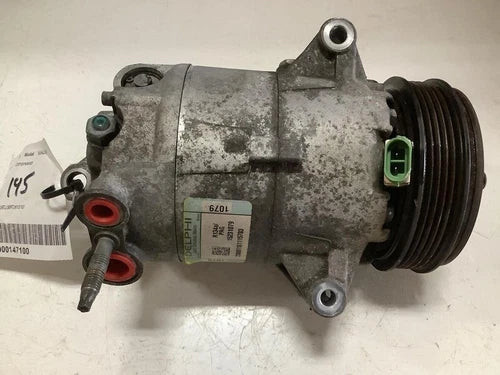 2008-2012 Chevrolet Malibu Air Conditioning A/C Compressor 2.4L OEM 07 08 09 10 used OEM A/C compressor