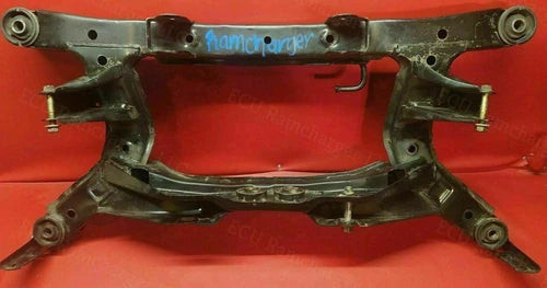 2005-2009 Subaru OUTBACK Rear Crossmember Frame Sub K-Frame Subframe Suspension used OEM rear subframe and crossmember