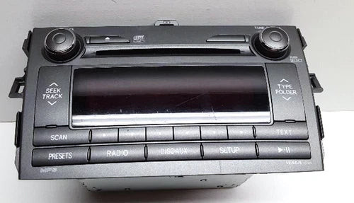 2011-2012 Toyota Corolla Radio Receiver ID A518AH OEM 11 12 WARRANTY used OEM radio receiver