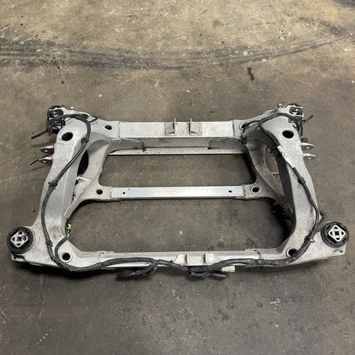 2012-2020 Tesla Model S X Rear Lower Axle Used OEM Subframe Bracket or Support CDAD36 used OEM subframe bracket and support