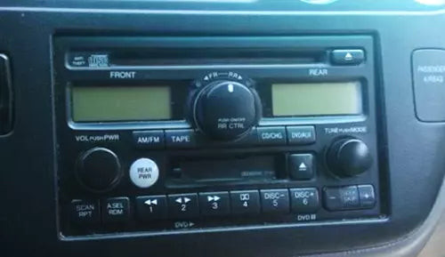 2002-2004 Honda Odyssey Radio Receiver EX AM FM CD Cassette OEM 02 03 04 used OEM radio receiver