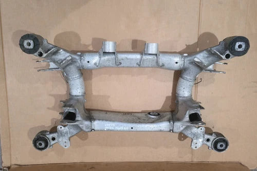 2004-2010 OEM BMW 530xi Sedan Rear Axle Subframe Suspension Crossmember K-Frame used OEM rear subframe and crossmember