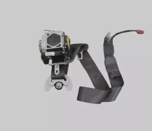 2015-2019 Subaru Legacy Front Right Passenger Seat Belt OEM Retractor Black used OEM seat belt assembly