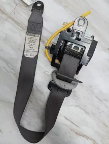 2006-2011 Kia Rio Front Right Passenger Seat Belt Retractor OEM Gray used OEM seat belt assembly