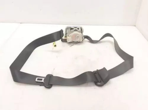 2007-2010 Jeep Wrangler Front Left Driver Seat Belt OEM Retractor 2-DR BLACK used OEM seat belt assembly