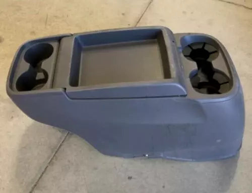 2011-2016 Honda Odyssey Front Floor Oem Center Console 4 Cup Holder Gray used OEM center console
