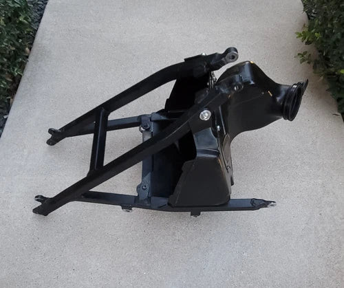 2001 CR125 Subframe and airbox OEM CR125R CR250R 2000-2001 used OEM rear subframe and crossmember