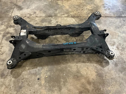 11-14 FORD EDGE FWD 3.5L REAR SUSPENSION SUBFRAME CROSSMEMBER ASSY, OEM LOT035 used OEM rear subframe and crossmember