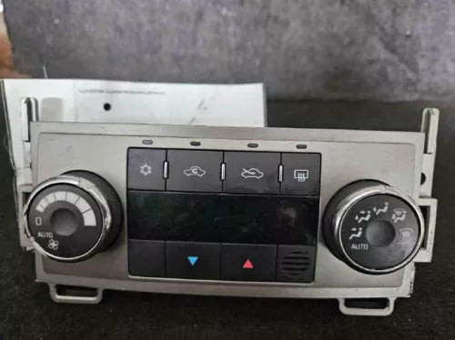 2008-2012 Chevy Malibu AC Heater Temperature Climate Control updated Style LTZ OEM used OEM A/C climate control module