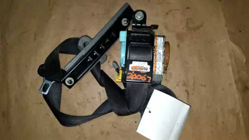 2002-2006 Honda CRV Front Left Driver LH Seat Belt Retractor OEM BLACK 02-06 used OEM seat belt assembly