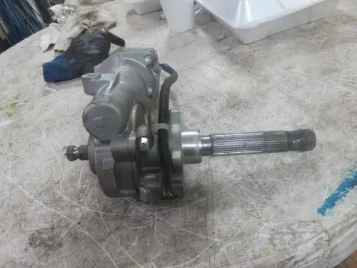 2007-2009 Nissan Versa Sedan Electric Power Steering Column FLOOR SHIFT W/O FOG used OEM steering column