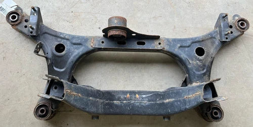 2011 - 2017 Nissan Juke AWD Rear Suspenion Subframe Crossmember OEM 554001KD0A used OEM rear subframe and crossmember