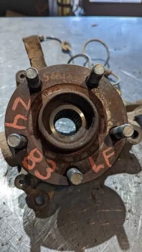 2003-2008 Subaru Impreza Forester Front Left Driver Spindle knuckle Assembly OEM used OEM steering knuckle