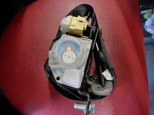 2002-2006 Honda CRV Front Right Passenger RH Seat Belt Retractor OEM BLACK 02-06 Used used OEM seat belt assembly