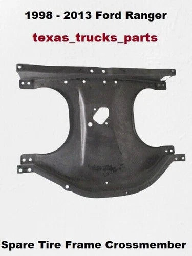 98 to 13 Ford Ranger Spare Tire Carrier Brace Crossmember Cross Member OEM used OEM subframe bracket and support