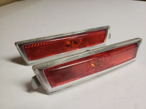 Chevrolet Malibu 2008-2012 Pair Both OEM Rear Bumper Side Marker Lens Reflector used OEM bumper cover