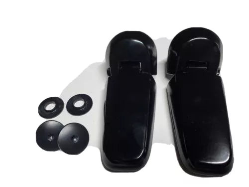 2002-2010 FORD EXPLORER MOUNTAINEER OEM FRESHLY PAINTED REAR HATCH GLASS HINGES used OEM liftgate or tailgate