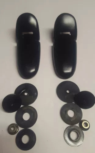FORD EXPLORER MOUNTAINEER 1998-2001 PAINTED REAR HATCH GLASS HINGE SET 2 used OEM liftgate or tailgate